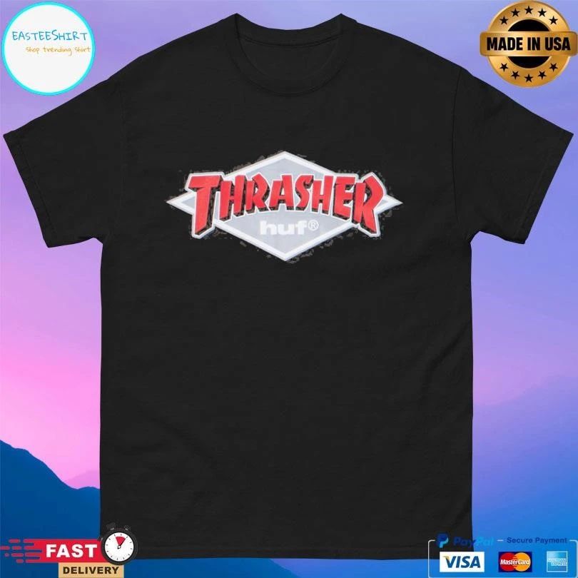 HUF X Thrasher Logo T-shirts