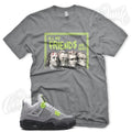 DEAD PRESIDENTS Sneaker Shirt to Match J1 4 Neon Green Air Max 95 YeezReel