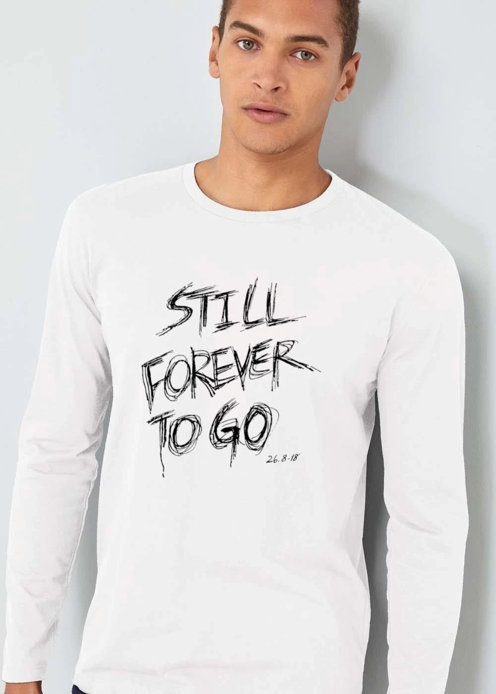 Still Forever To Go 26 8 18 Black Scratchy shirt