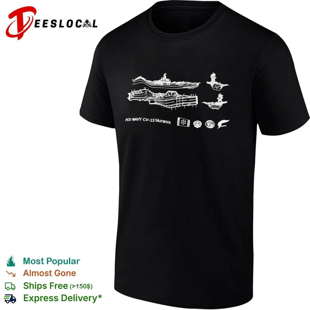 FCU Navy CV-15 Endurance aircraft carrier T-shirt