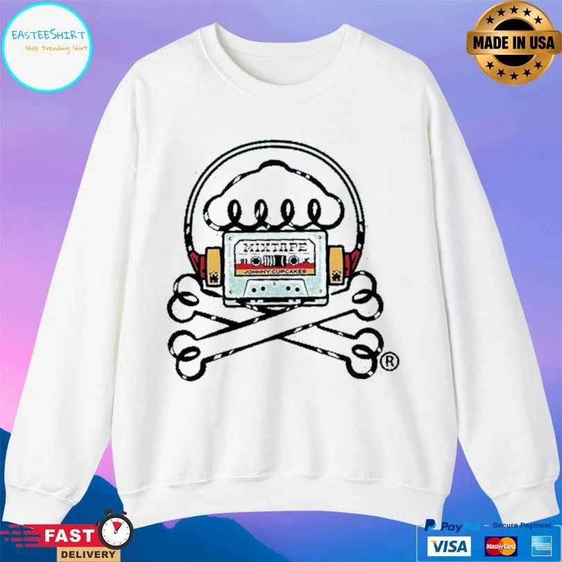 Cassette Cakes Crossbones T-shirts