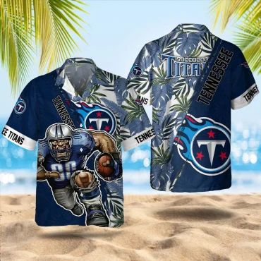Tennessee Titans Beach Blitz Hawaiian Shirt