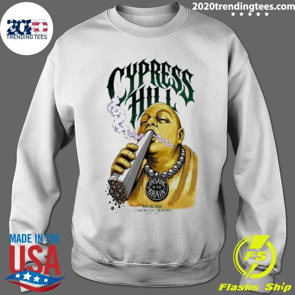 Cypress Hill Concert Buenos Aires, Argentina Nov 08 2026 Poster Shirt