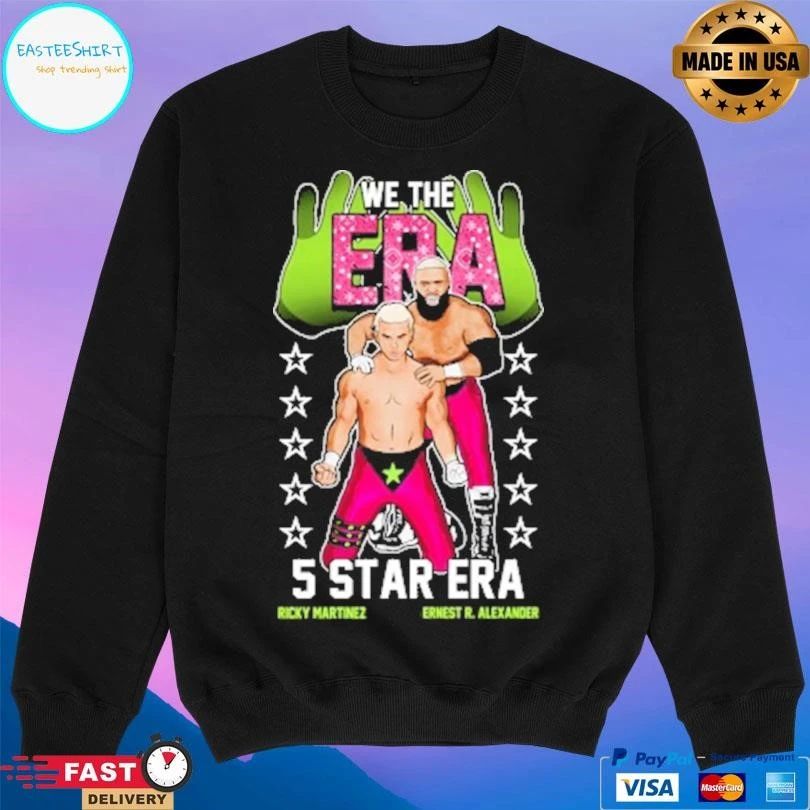 We The Are 5 Star Era Ricky Martinez Ernest R Alexander 2026 T-shirts