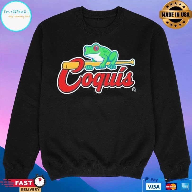 Coquís Frog Baseball T-shirts