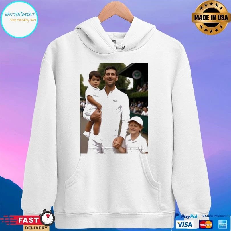 Djokovic Alcaraz And Jannik Australian Open T-shirts