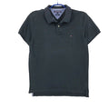 Tommy Hilfiger Men's Slim Fit 40er Two Layers Polo T-Shirt Size M