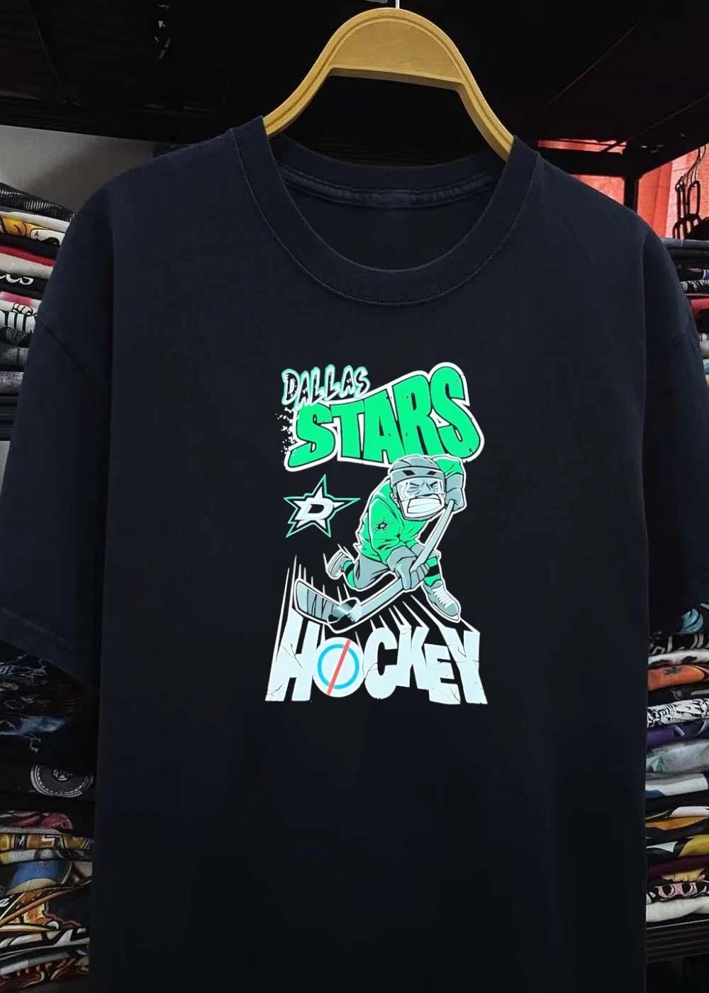 Dallas Stars Hockey Player Skating T-Shirt