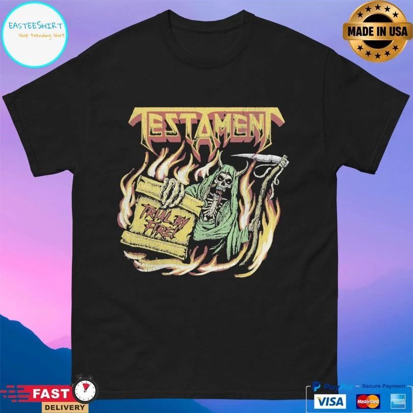 Testament Trial By Fire T-shirts