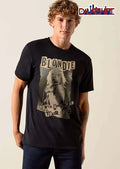 Blondie North American Tour 1982 Debbie Harry Singing Microphone Cutout Ransom Note shirt