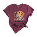 Halloween Dinosaurs Shirt, Halloween Shirt, Cool Dinosaur Shirts, Cute Halloween