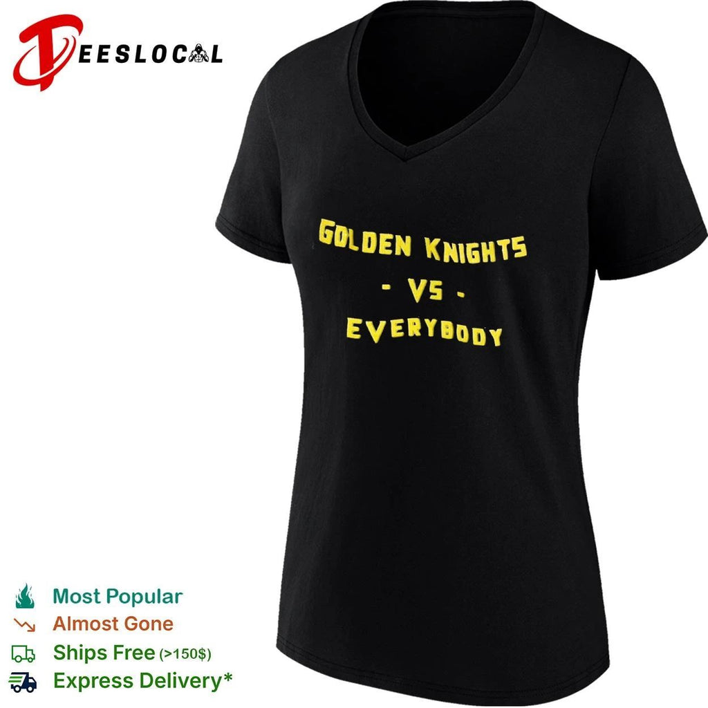 Golden Knights vs Everybody NHL Hockey T-shirt