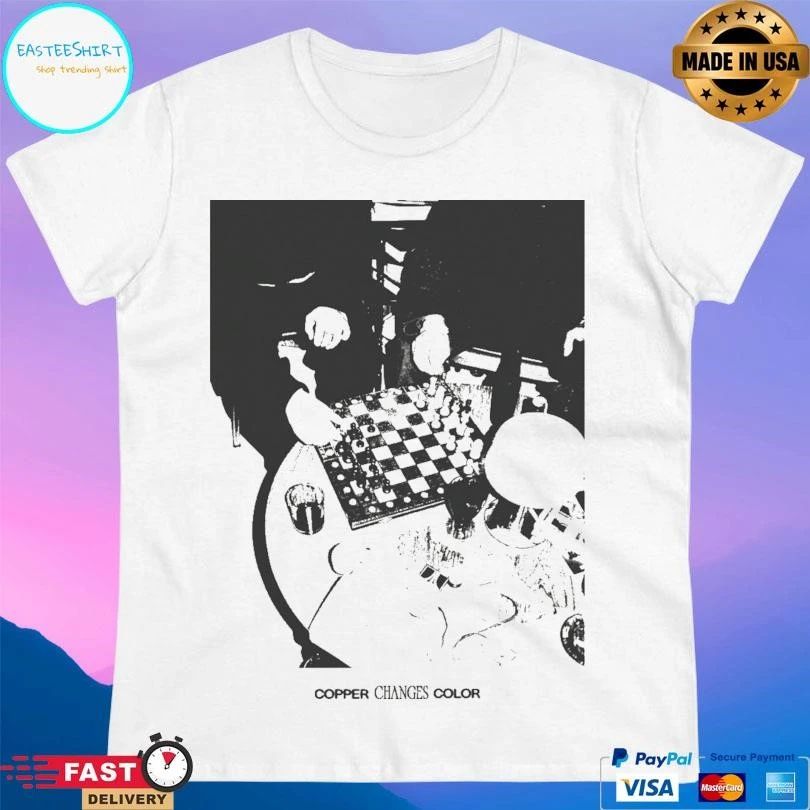 Copper Changes Color Chess T-shirts