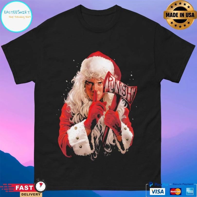 Santa’s Watching Punish Christmas 2025 T-shirts