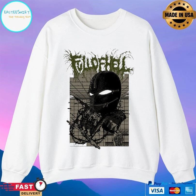 Full Of Hell Zipper Mask T-shirts