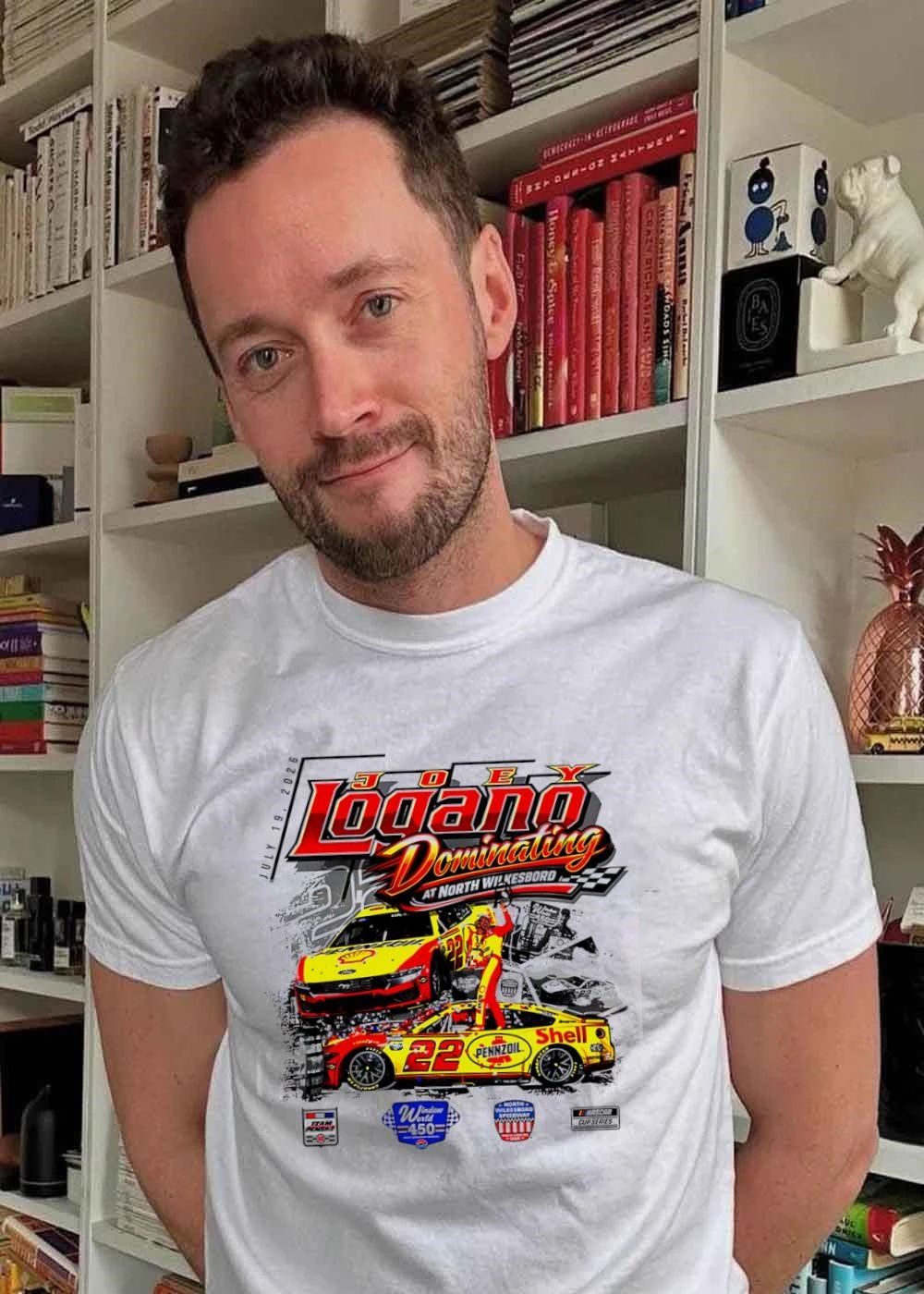 July 19 2026 Joey Logano Dominating at North Wilkesboro Window World 450 Shirt