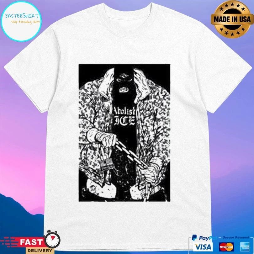 Abolish Ice Big Bad Brody King T-shirts
