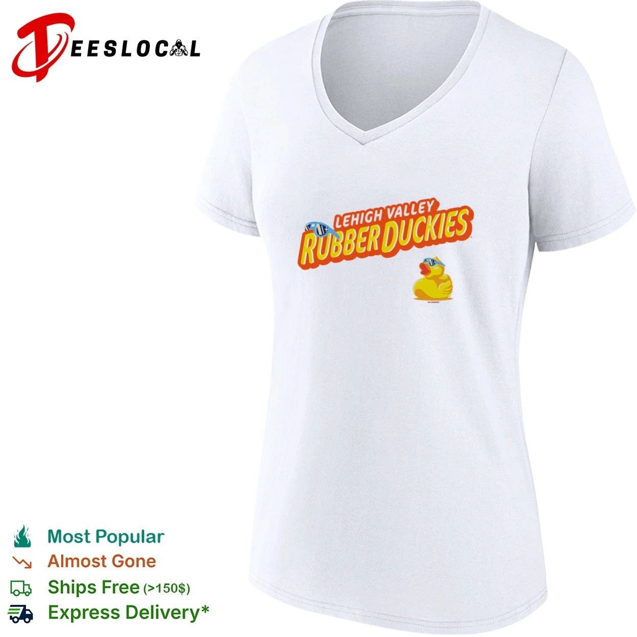 Lehigh Valley Rubber Duckies minor league baseball T-shirt