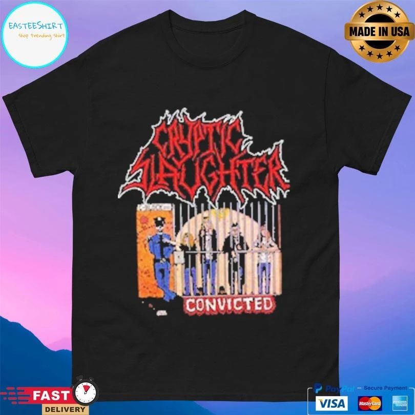 Cryptic Slaughter Convicted T-shirts