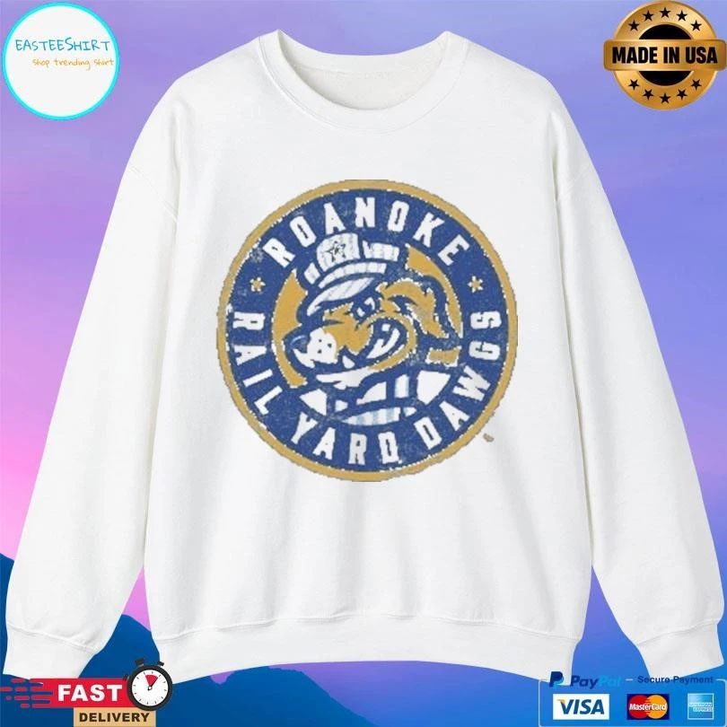 Roanoke Rail Yard Dawgs Logo T-shirts