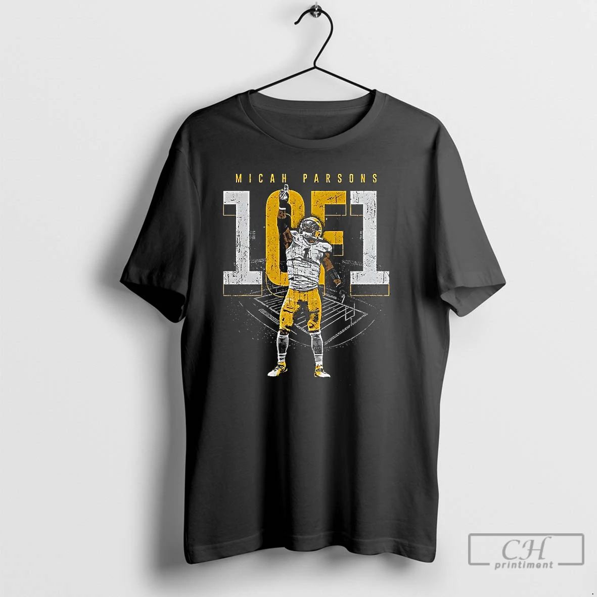 Premium Micah Parsons Green Bay Packers Football 1 Of 1 T Shirts
