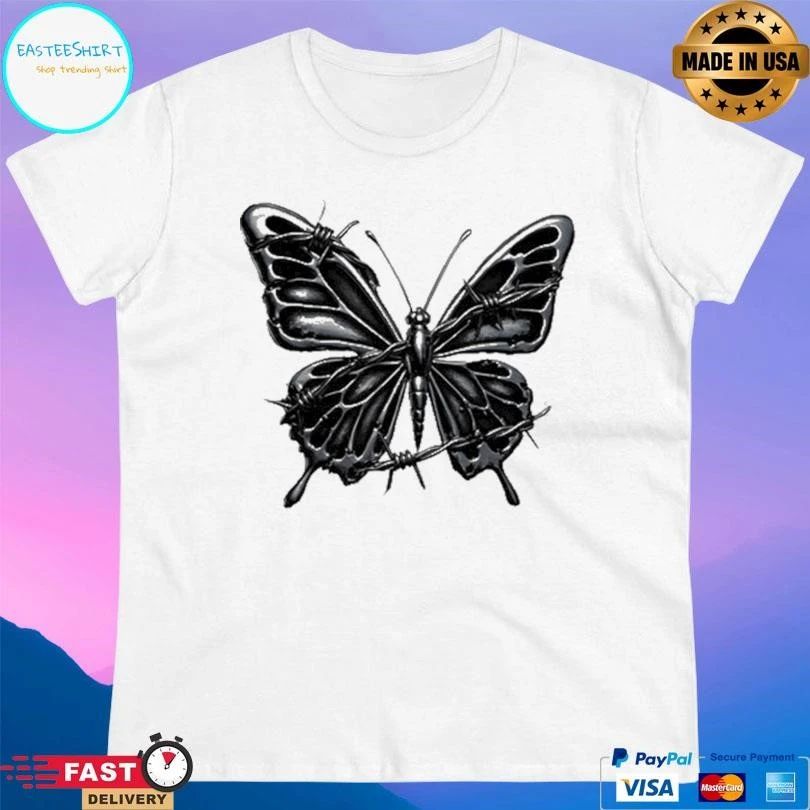 Butterfly Just Keep Dreaming T-shirts
