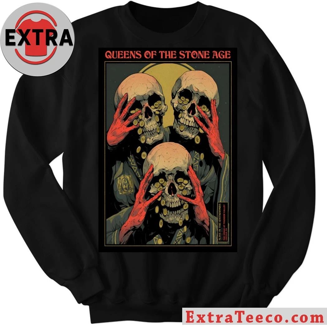 QOTSA The Catacombs Tour In Lincoln CA On May 1 2026 Poster Shirt