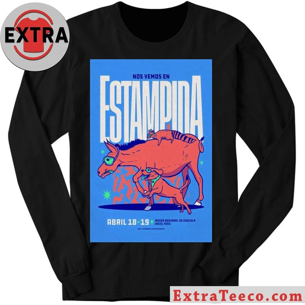 Nos vemos en el Festival Estampida Abril 18-19, 2026 Poster Shirt