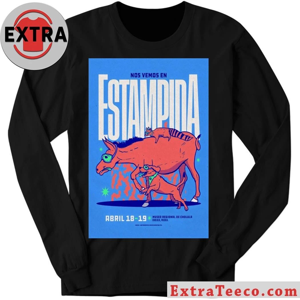 Nos vemos en el Festival Estampida Abril 18-19, 2026 Poster Shirt