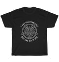 I Got 666 Problems But God Ain't One Funny Satanic Goat Baphomet T-Shirt Unisex