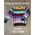 Ralph Lauren Chaps Rainbow Wool Sweater Used Japan