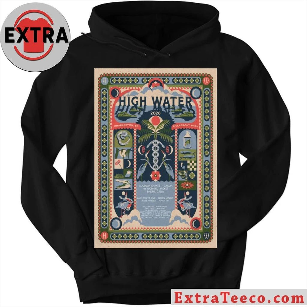 High Water Festival North Charleston SC 4 18-4 19 2026 Poster Shirt