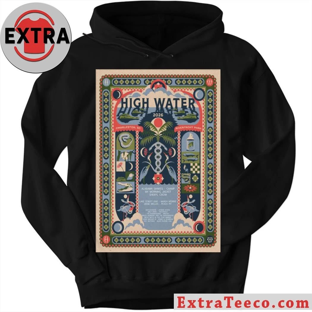 High Water Festival North Charleston SC 4 18-4 19 2026 Poster Shirt
