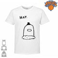 Hat Cute Little Ghost Wearing Tiny Black Top Hat Cartoon Doodle Shirt