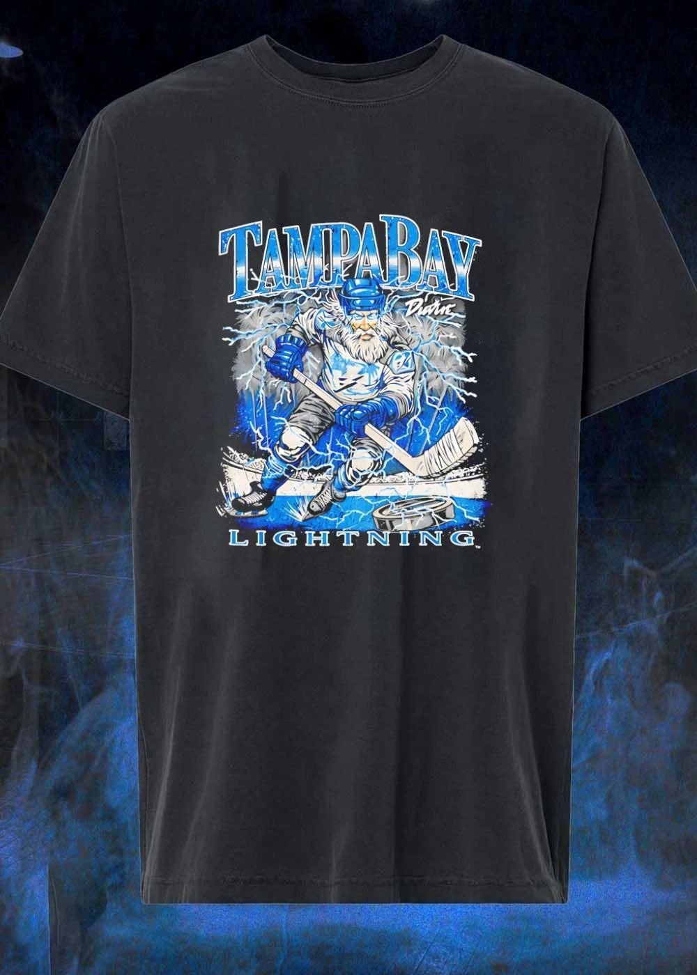 Divine Tampa Bay Lightning Hockey Player Skating Graphic shirt