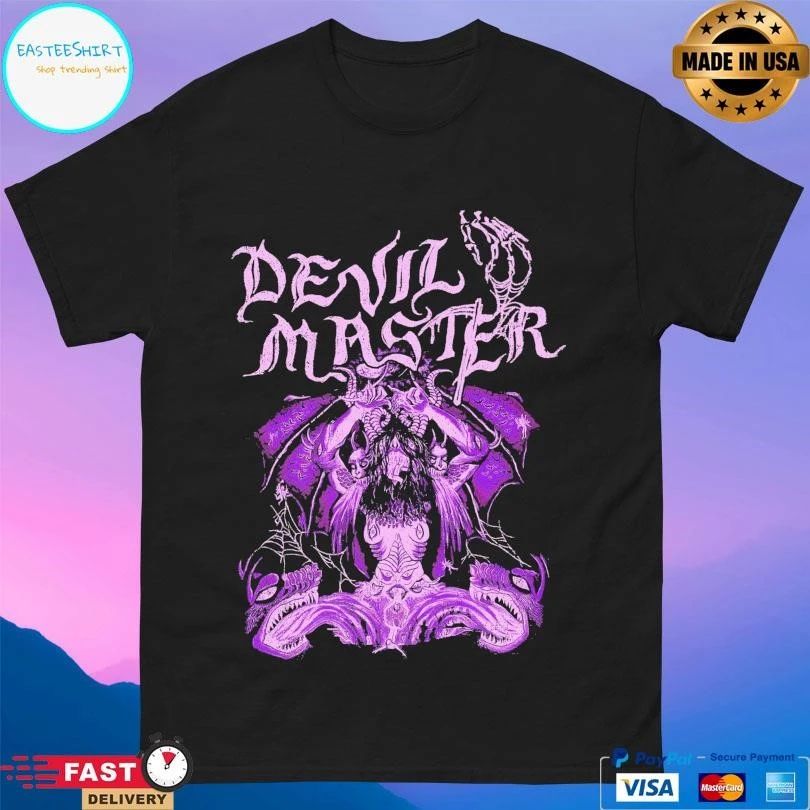 Devil Master Satan Spits On Children Of Light T-shirts