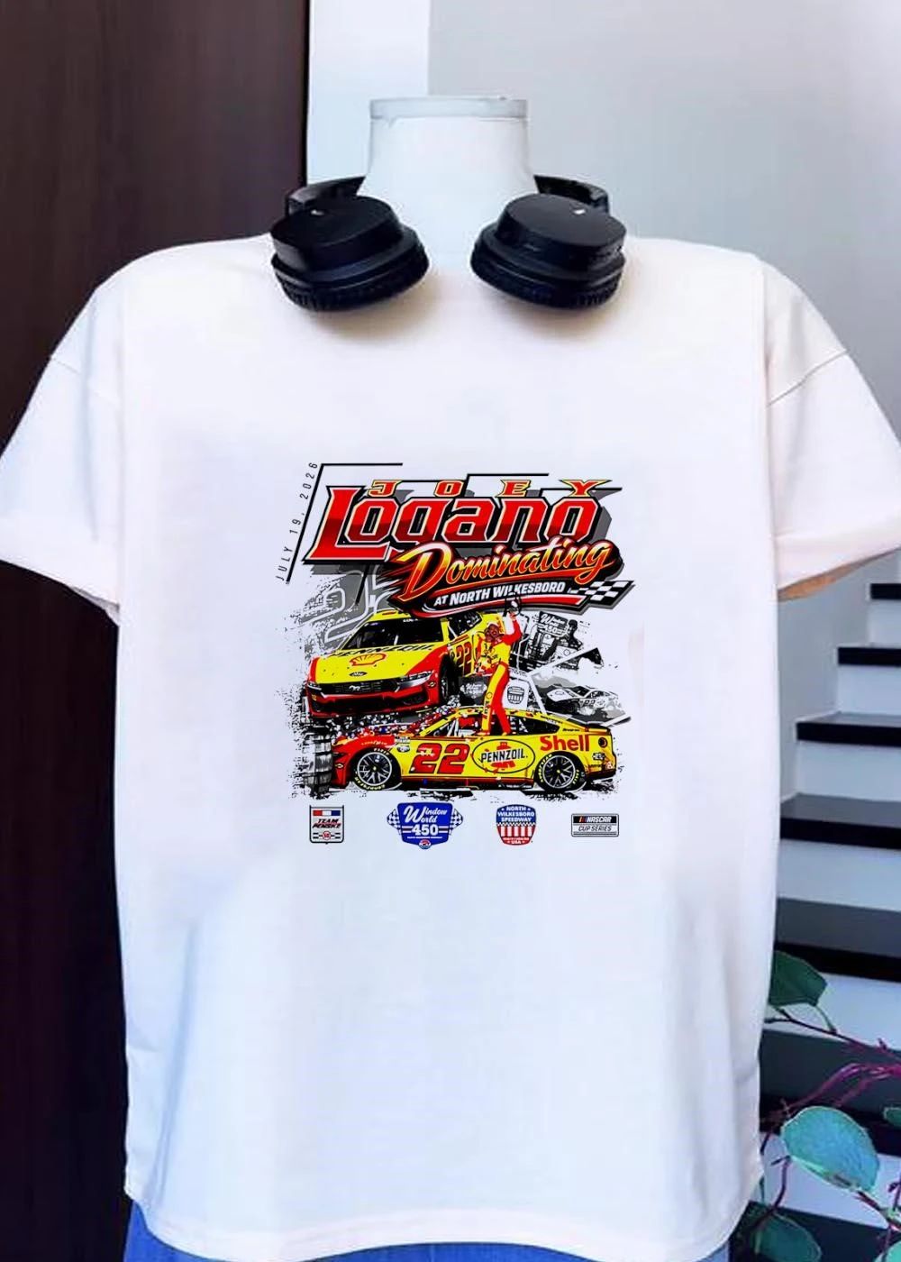 July 19 2026 Joey Logano Dominating at North Wilkesboro Window World 450 Shirt