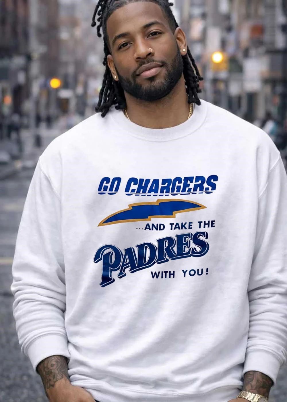 Go Chargers and Take the Padres with You T-Shirt