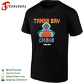 Tampa Bay Omens Ballerz basketball pixel art T-shirt