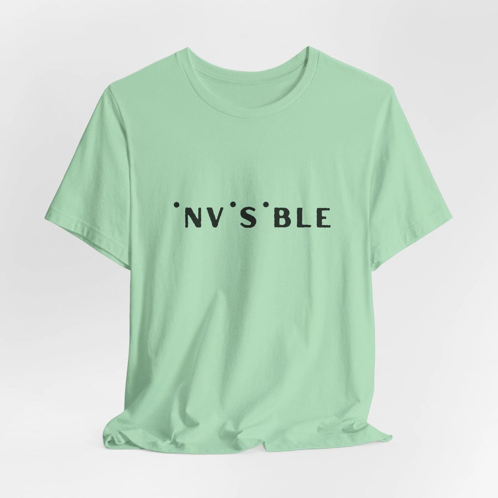 Minimalist T-Shirt for Women or Men - Creative Simple Tees T Shirts, made in USA