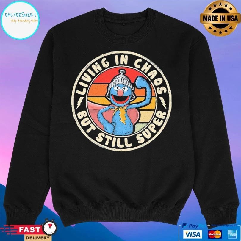 Living In Chaos But Still Super Logo T-shirts