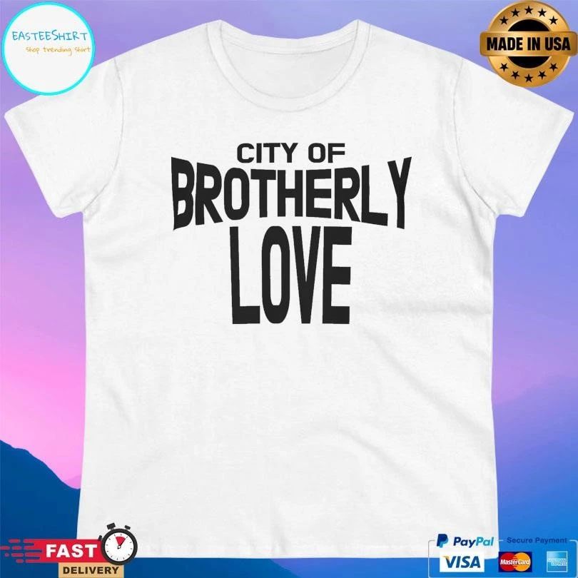 City Of Brotherly Love John Lennon Inspired T-shirts
