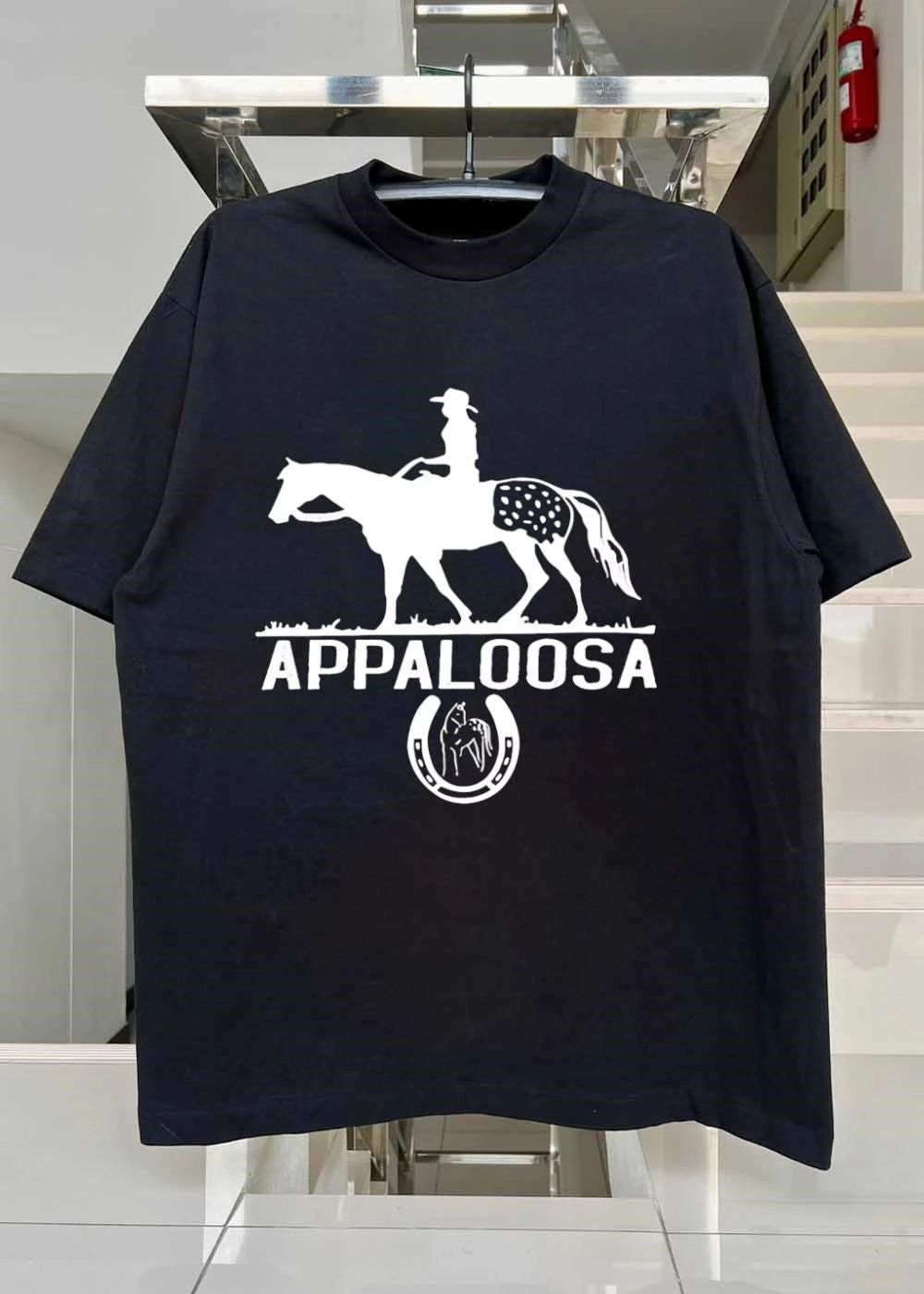 Appaloosa Horse Riding Western Equestrian Apparel T-Shirt
