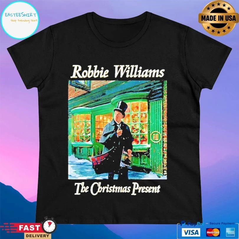Robbie Williams The Christmas Present 2025 T-shirts