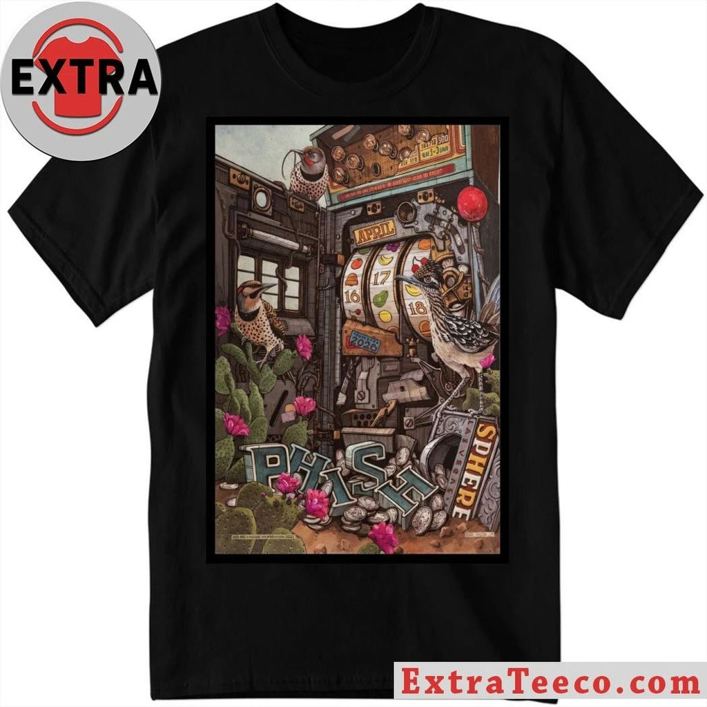Phish Sphere in Las Vegas April 16-17-18 2026 Poster Shirt