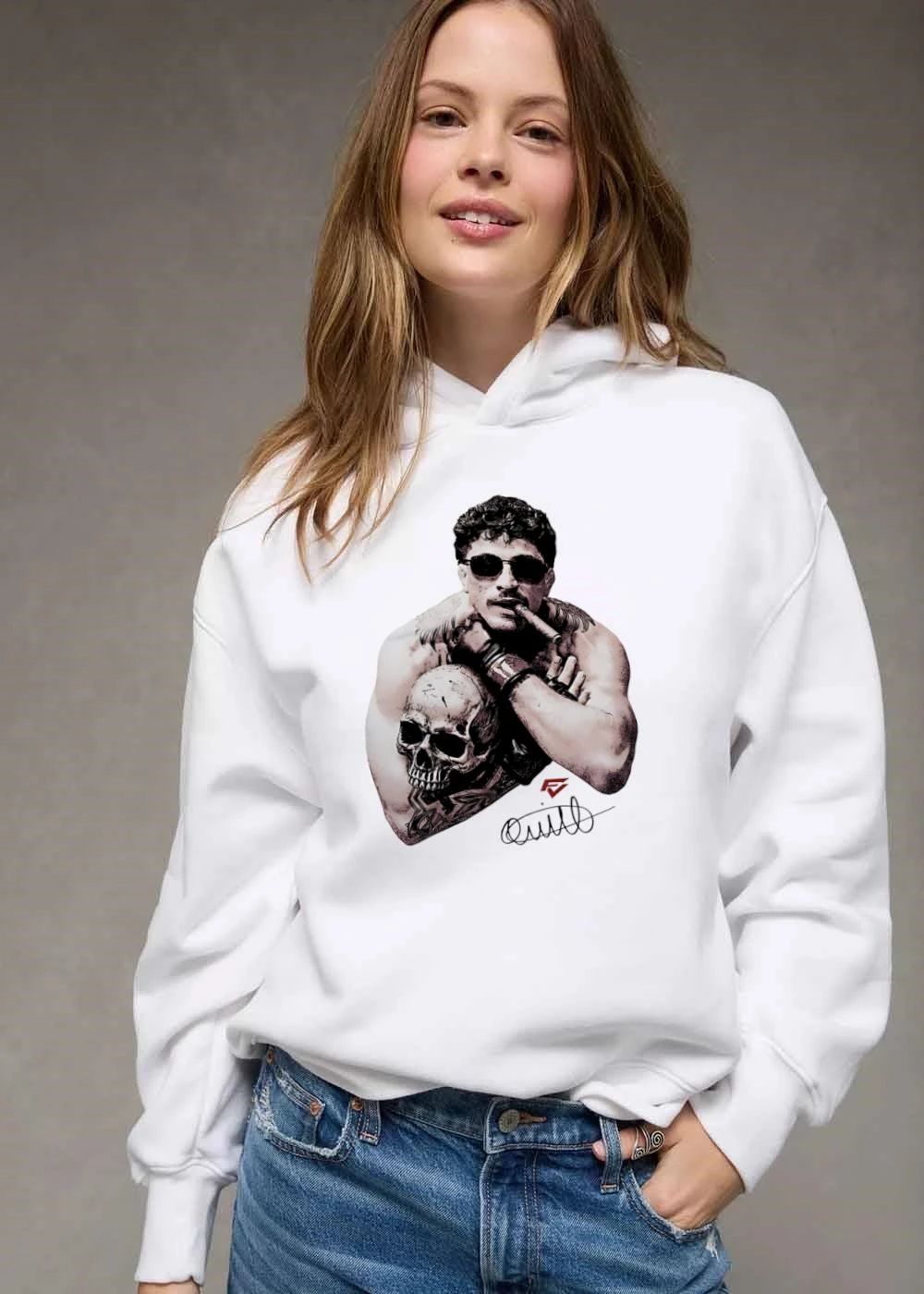 Eddie Guerrero Sunglasses Smoking Cigar Skull Halftone Portrait shirt