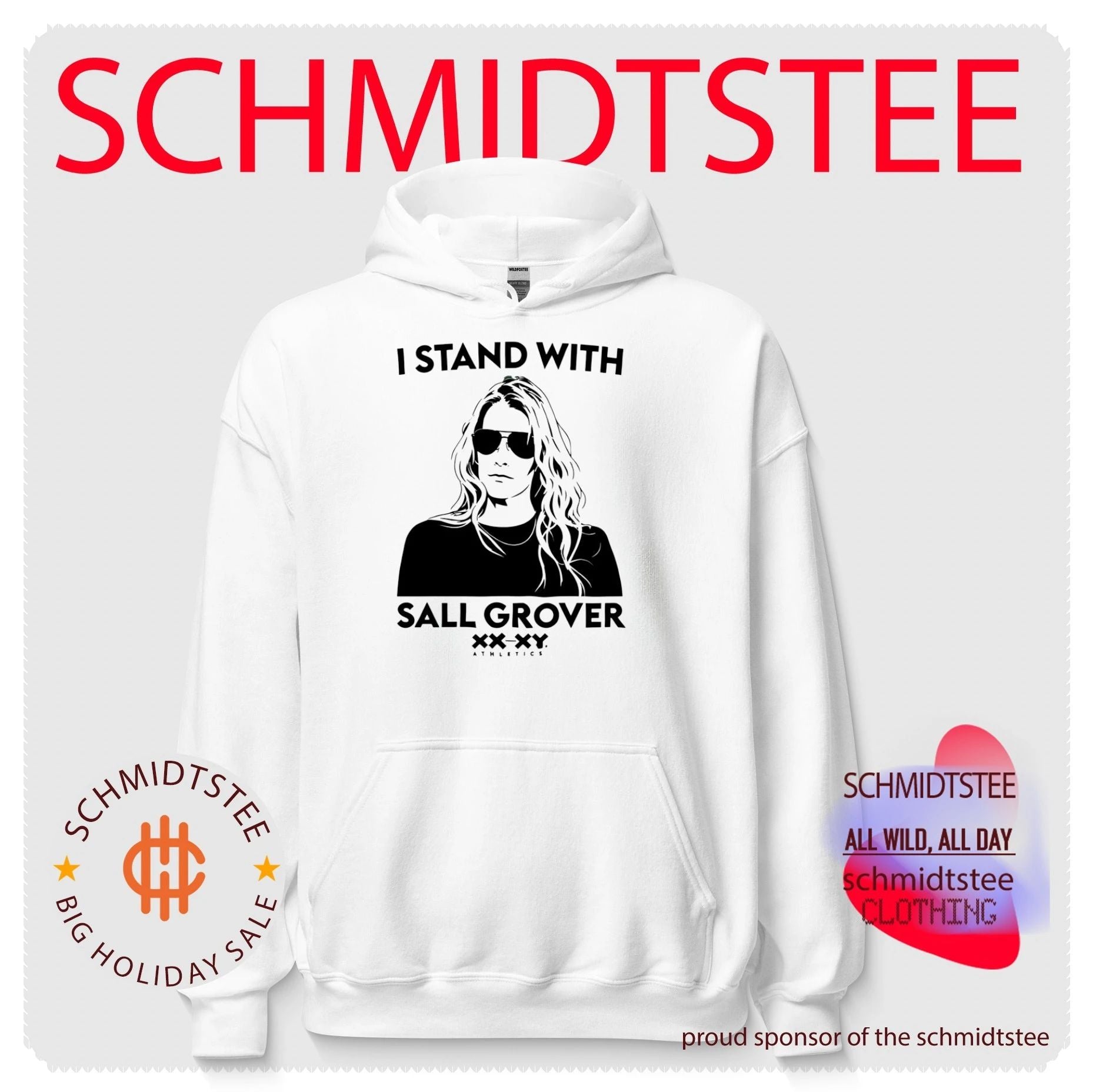 I Stand With Sall Grover XX-XY Athletics shirt