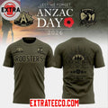 Sydney Roosters Anzac Day 2026 Logo Two Sided Shirt