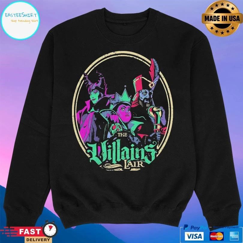 The Villains Lair Trio T-shirts