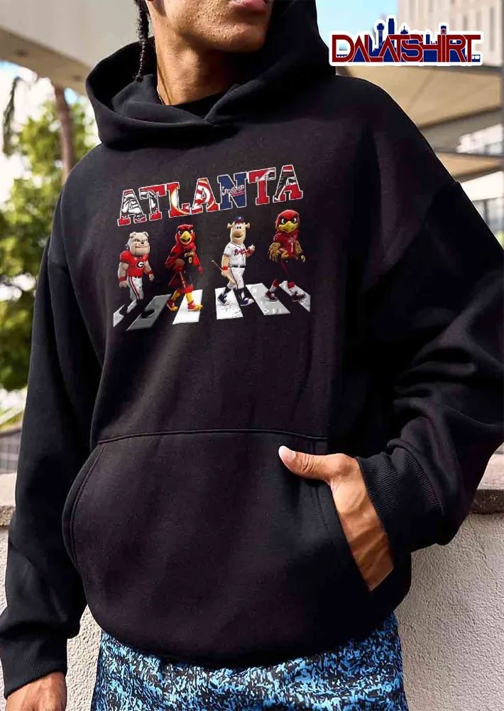 Atlanta mascot football basketball baseball shirt